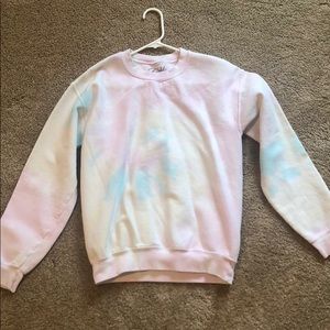 Pastel Tie-Dyed sweatshirt
